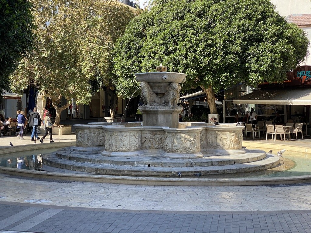 Löwenbrunnen in Heraklion